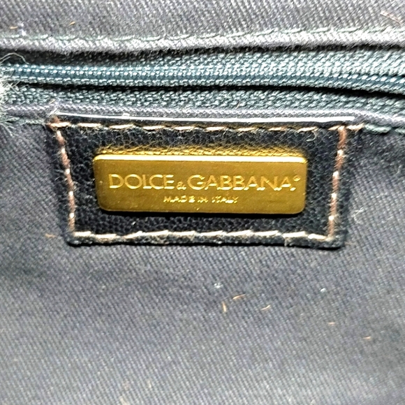 Dolce & Gabbana Brown and Black Hand Bag Calf Leather - Picture 8 of 15